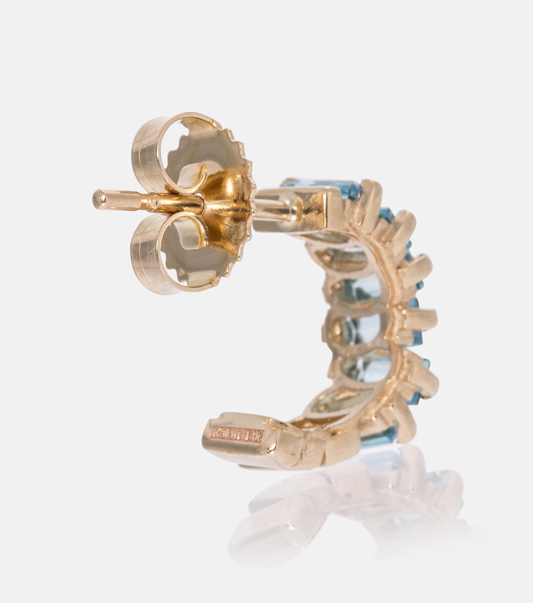 Ohrringe Gia aus 14kt Gelbgold mit Topas | Suzanne Kalan
