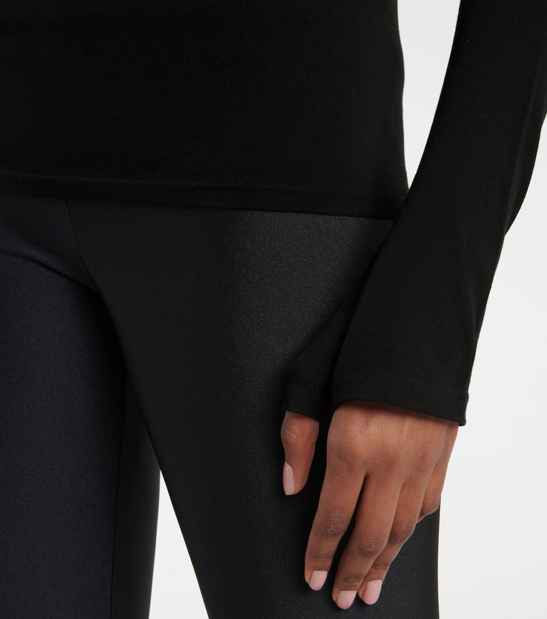 Stretch-knit turtleneck sweater | Balenciaga