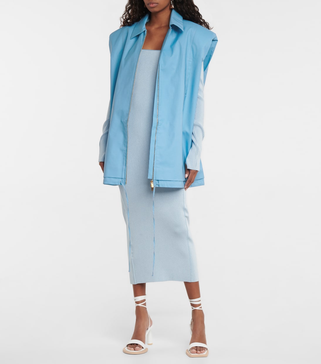Gilet Biella in lana vergine con cut-out | Jacquemus