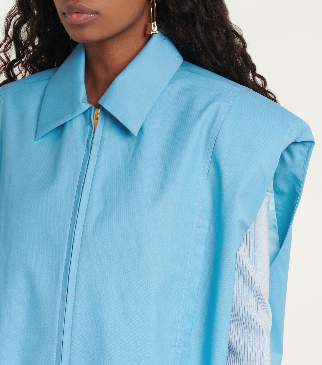 Gilet Biella in lana vergine con cut-out | Jacquemus