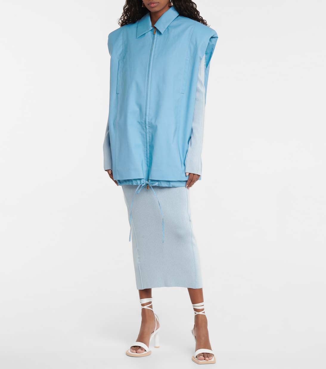 Gilet Biella in lana vergine con cut-out | Jacquemus