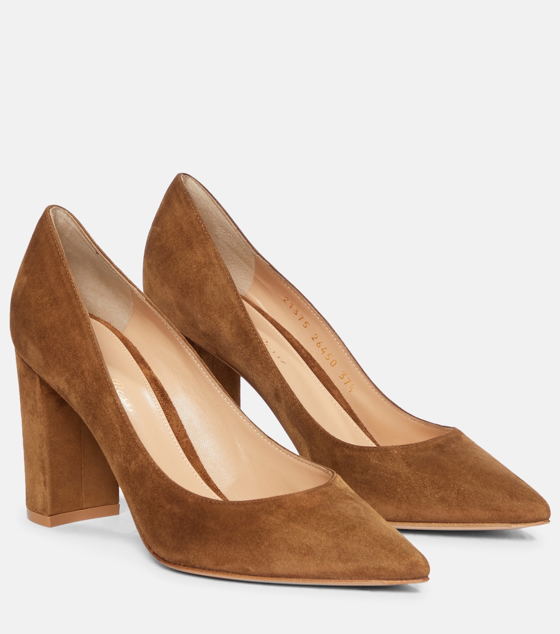 Piper 85 suede pumps | Gianvito Rossi