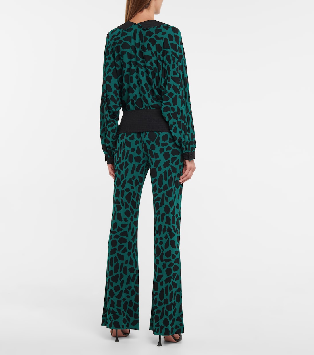 Violet printed jersey top | Diane von Furstenberg