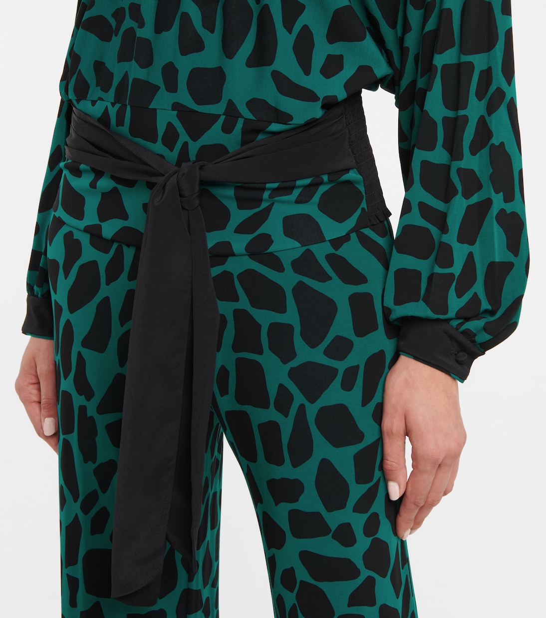 Violet printed jersey top | Diane von Furstenberg
