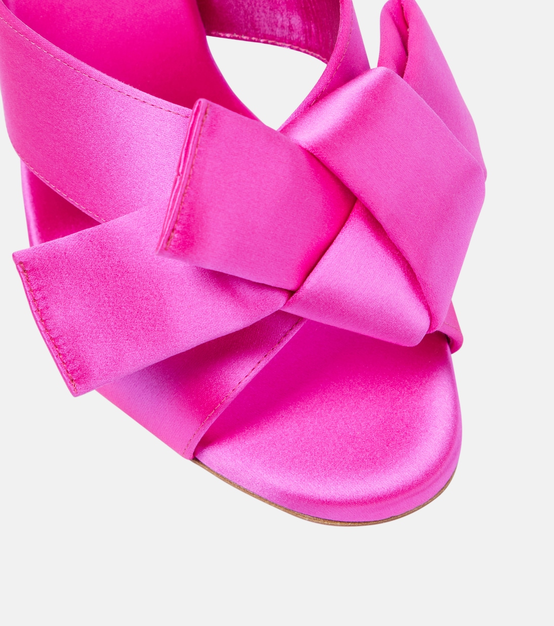 Mules Matricia 100 en satin | Christian Louboutin
