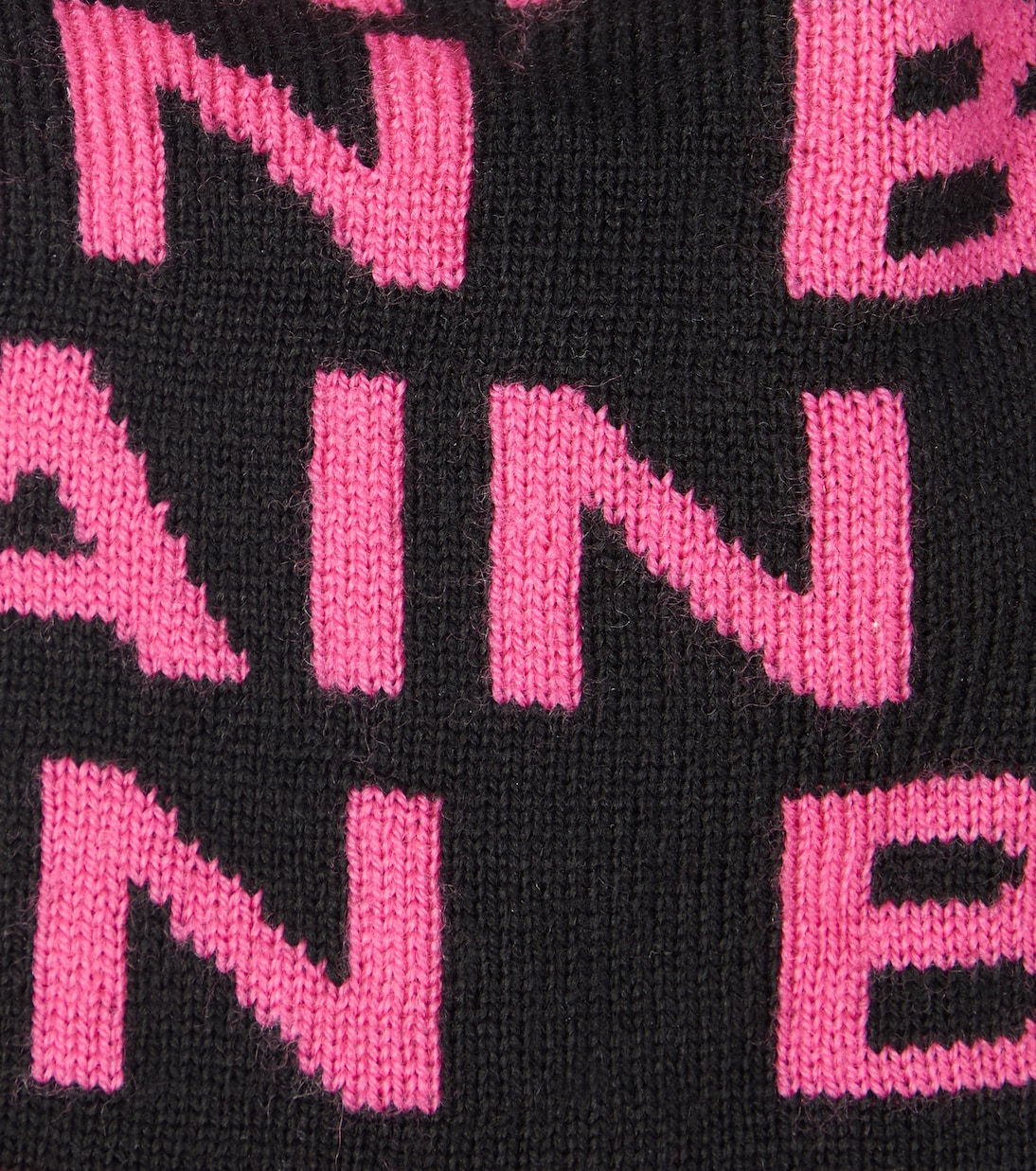 Gorro de lana virgen con logo | Balmain Kids