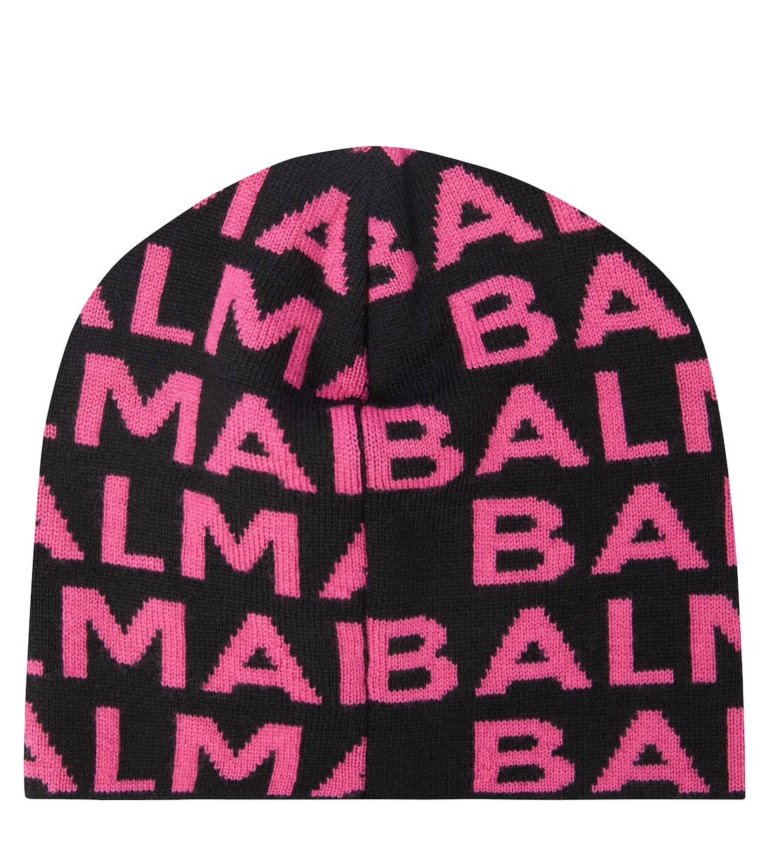 Gorro de lana virgen con logo | Balmain Kids