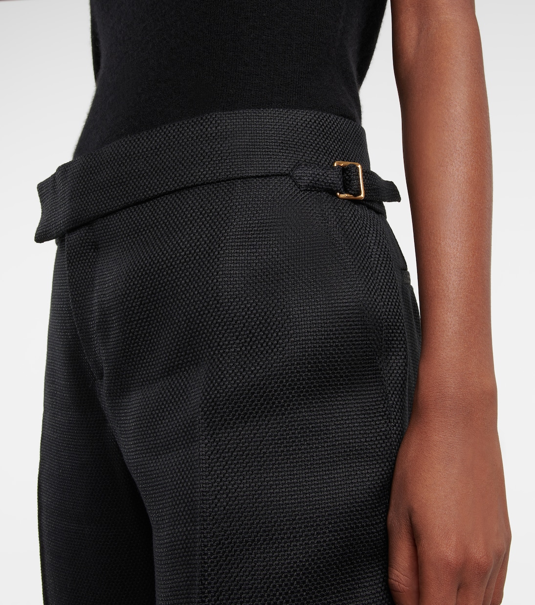 Pantalon évasé à taille mi-haute | Tom Ford