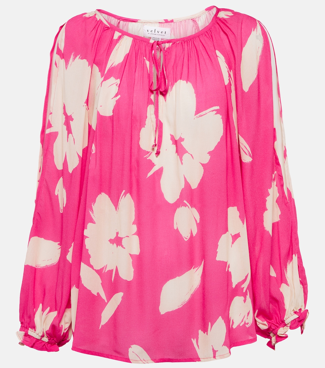 Floral blouse | Velvet