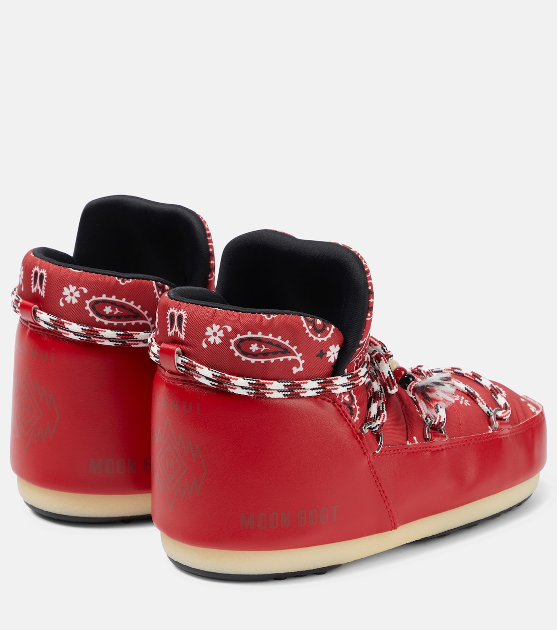 Full Moon bandana-print boots | Alanui