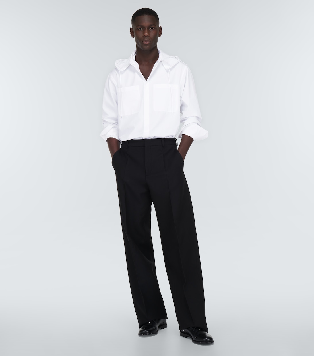 Camisa de algodón con capucha | Valentino