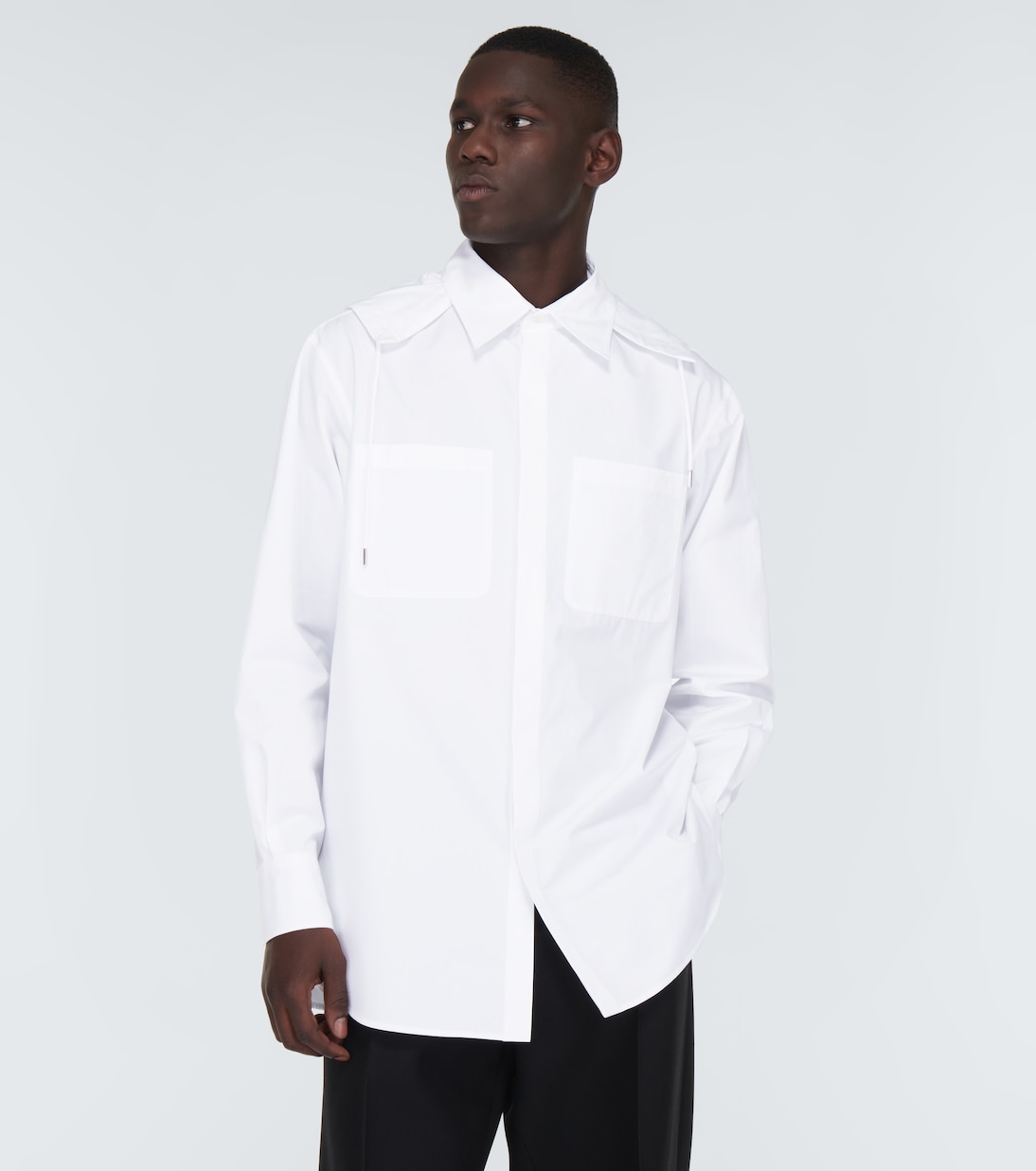 Camisa de algodón con capucha | Valentino