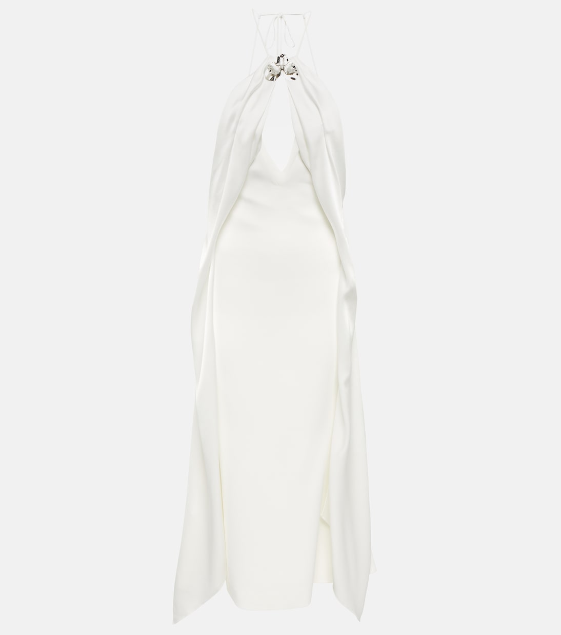Halterneck midi dress | David Koma