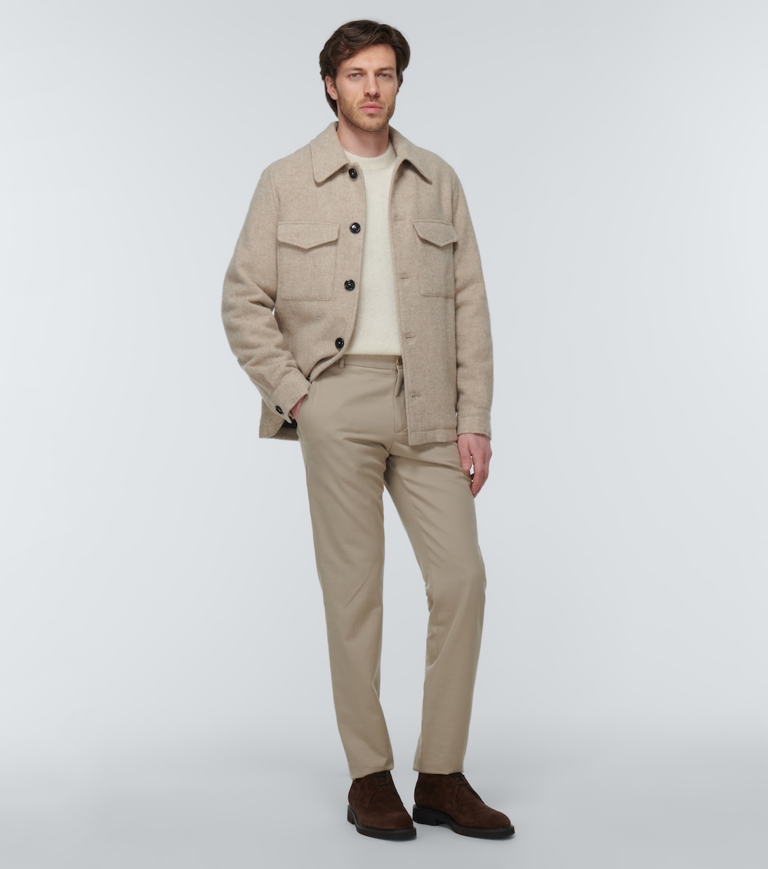 Bottines Heywood en daim | John Lobb