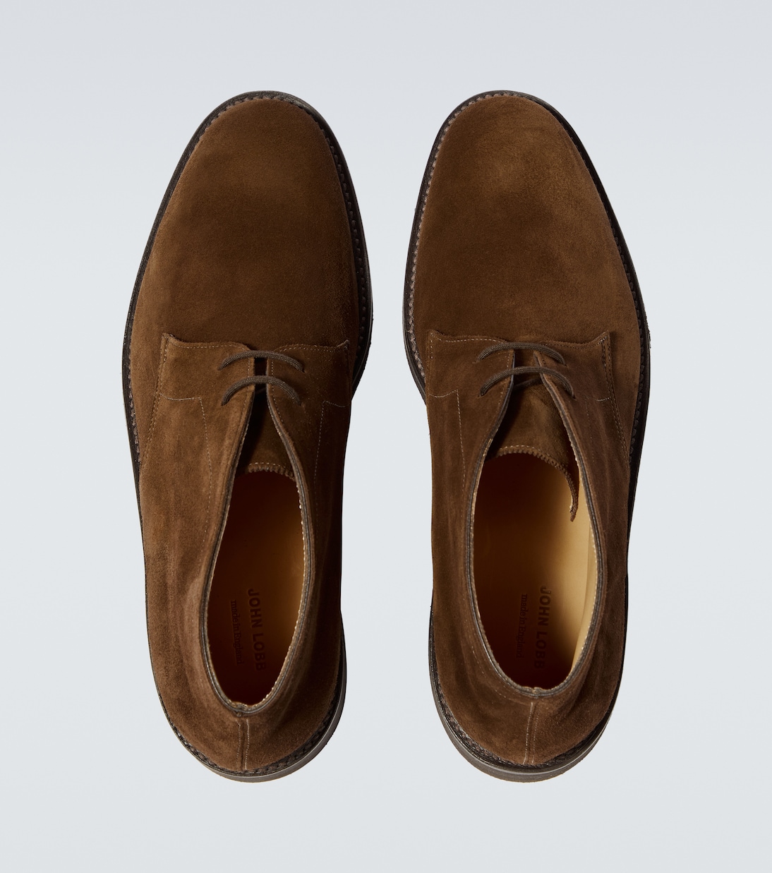 Bottines Heywood en daim | John Lobb