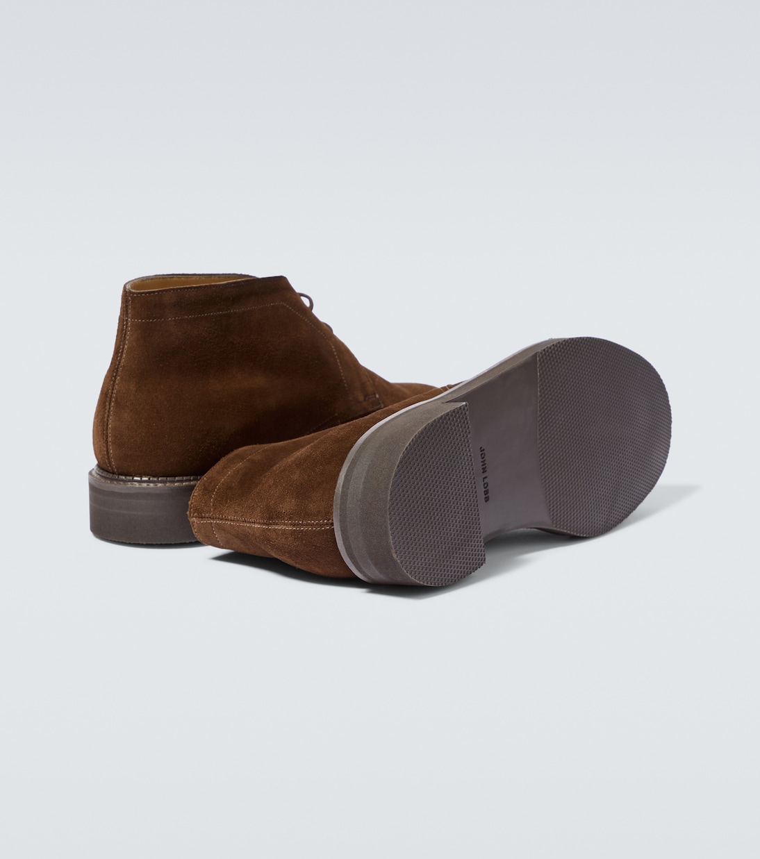 Bottines Heywood en daim | John Lobb