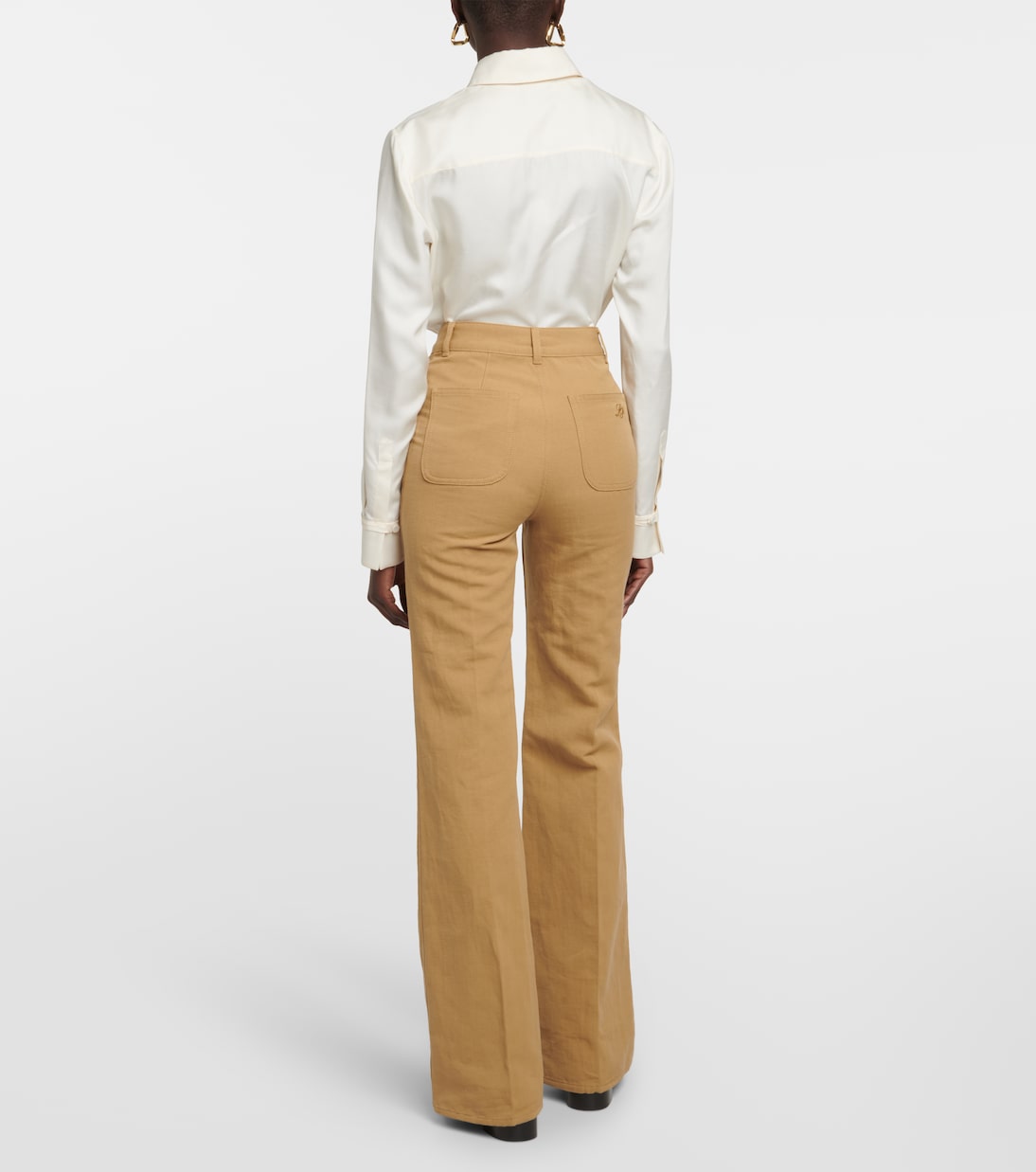 Pantaloni Danbeth in cotone e lino | Loro Piana
