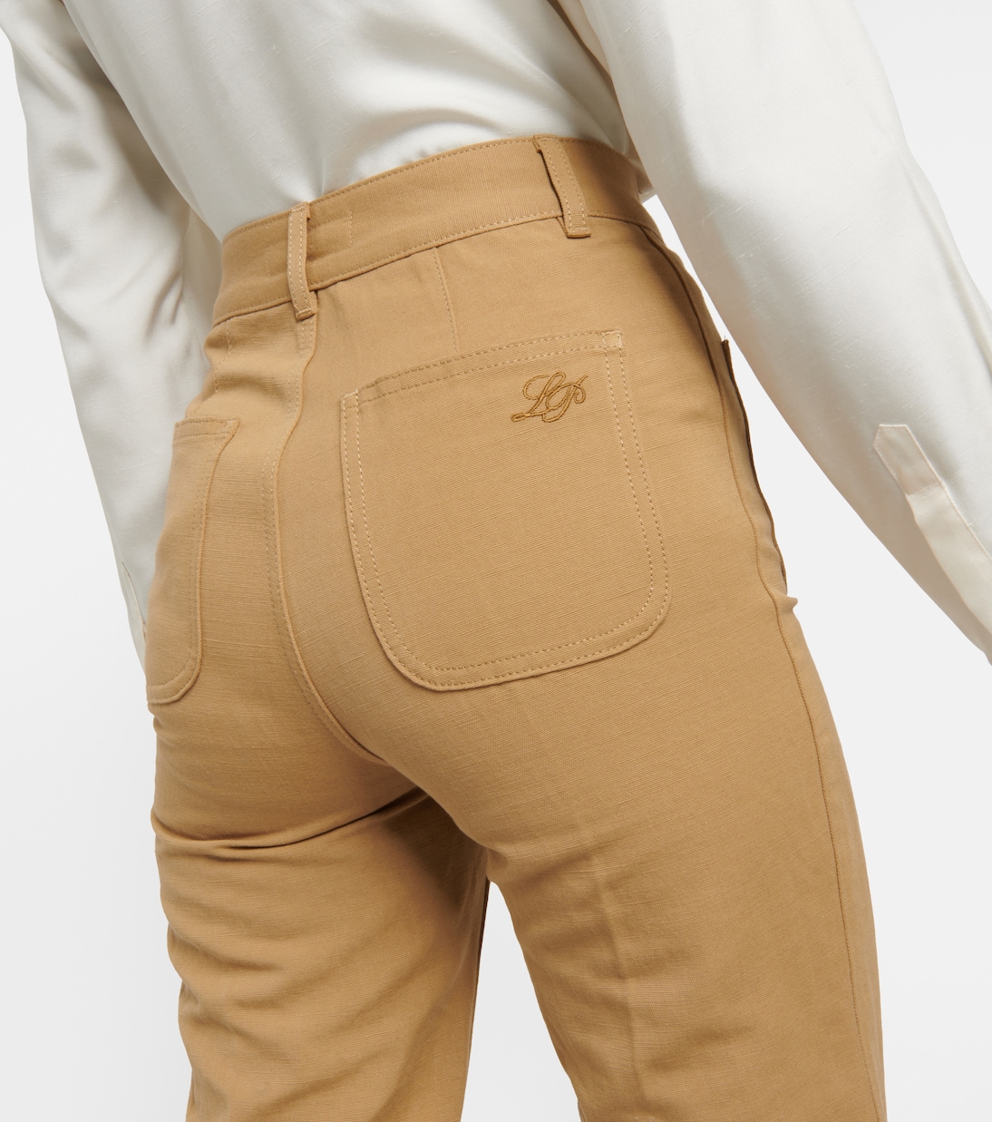Pantaloni Danbeth in cotone e lino | Loro Piana