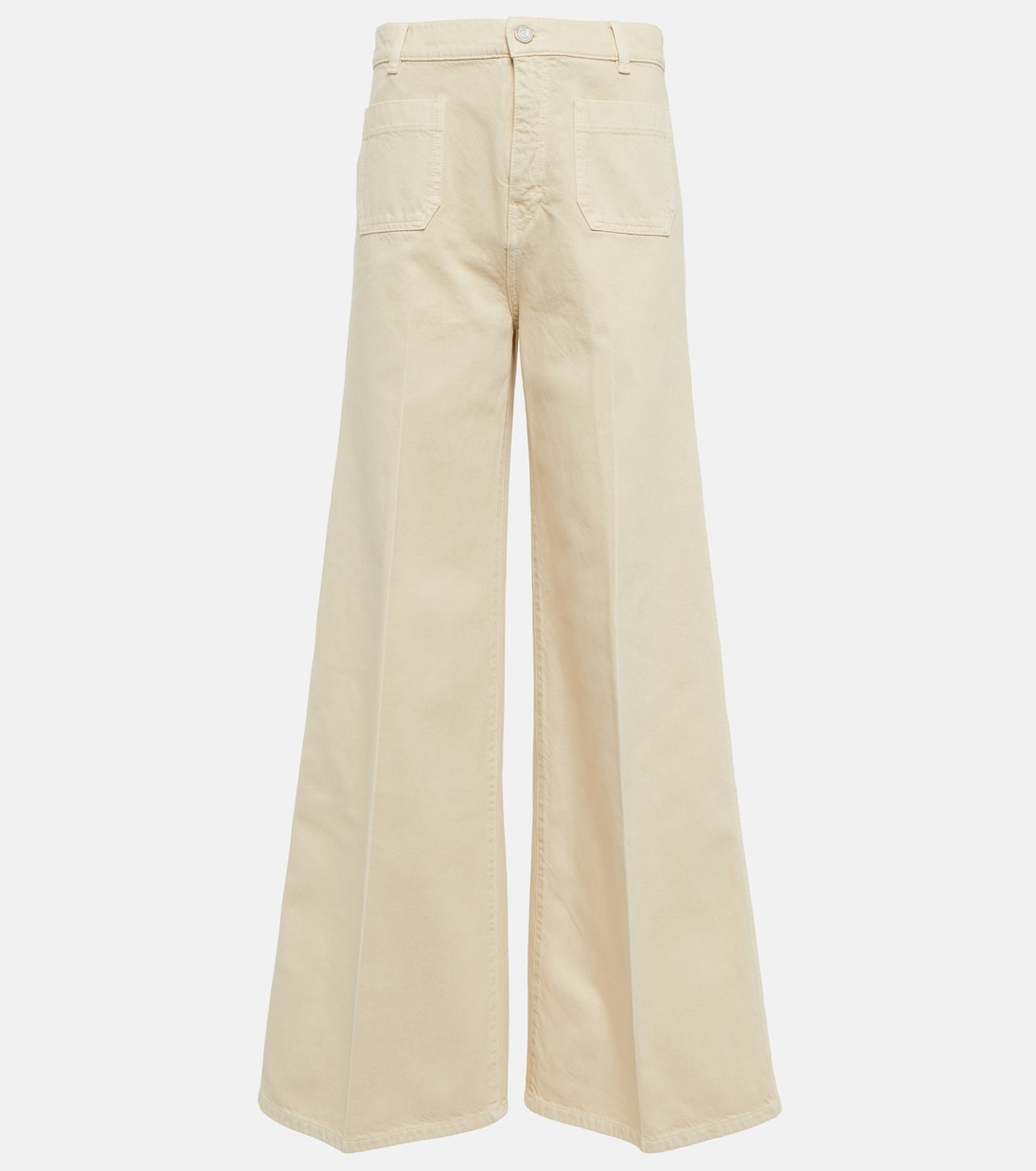 Brompton high-rise wide-leg jeans | Joseph