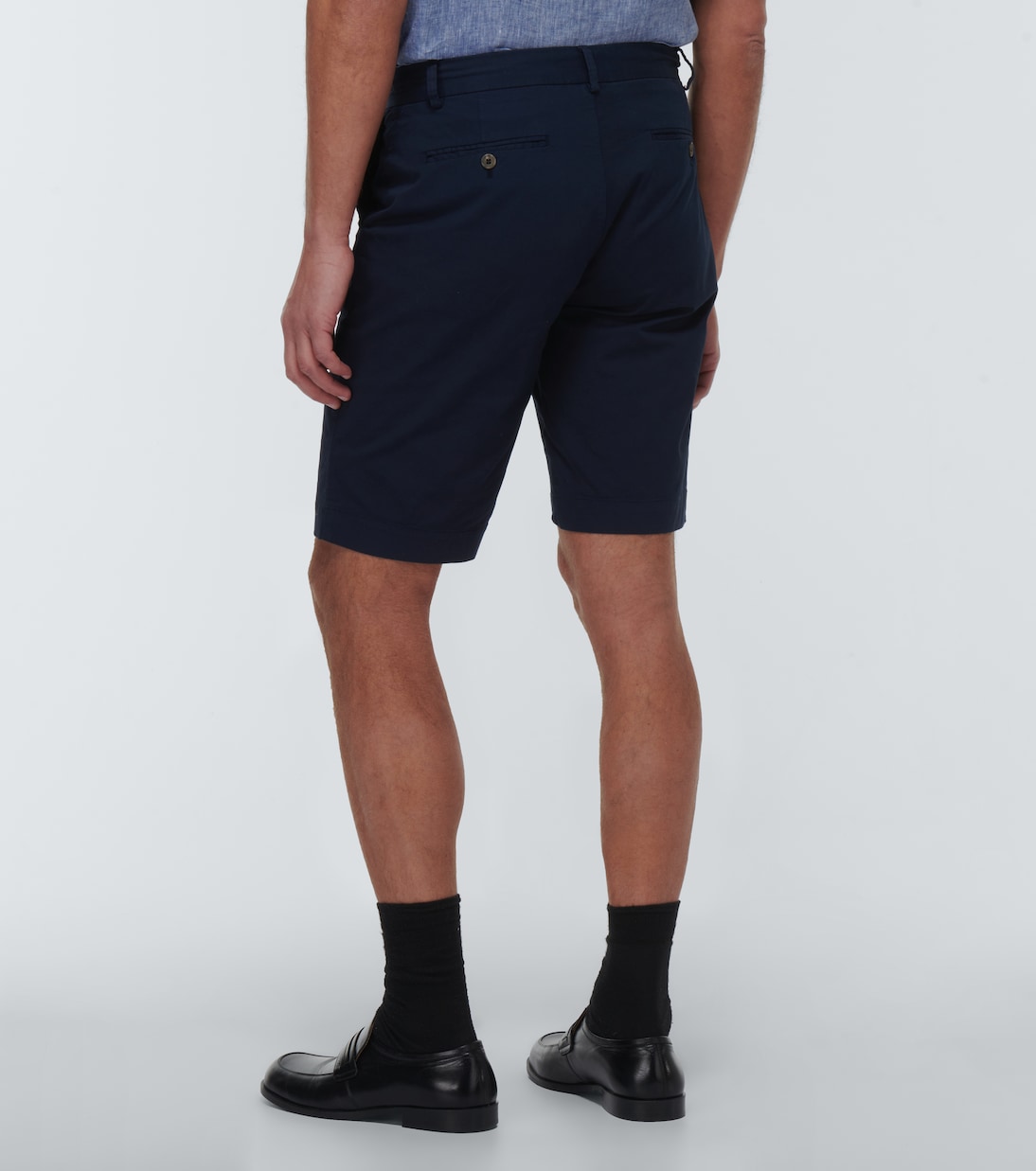 Shorts chino in twill di cotone | Sunspel