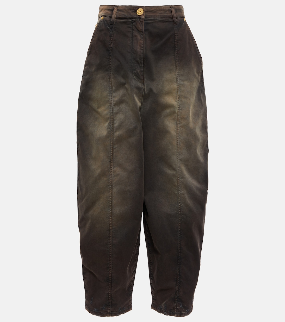 Jeans tapered a vita alta | Balmain