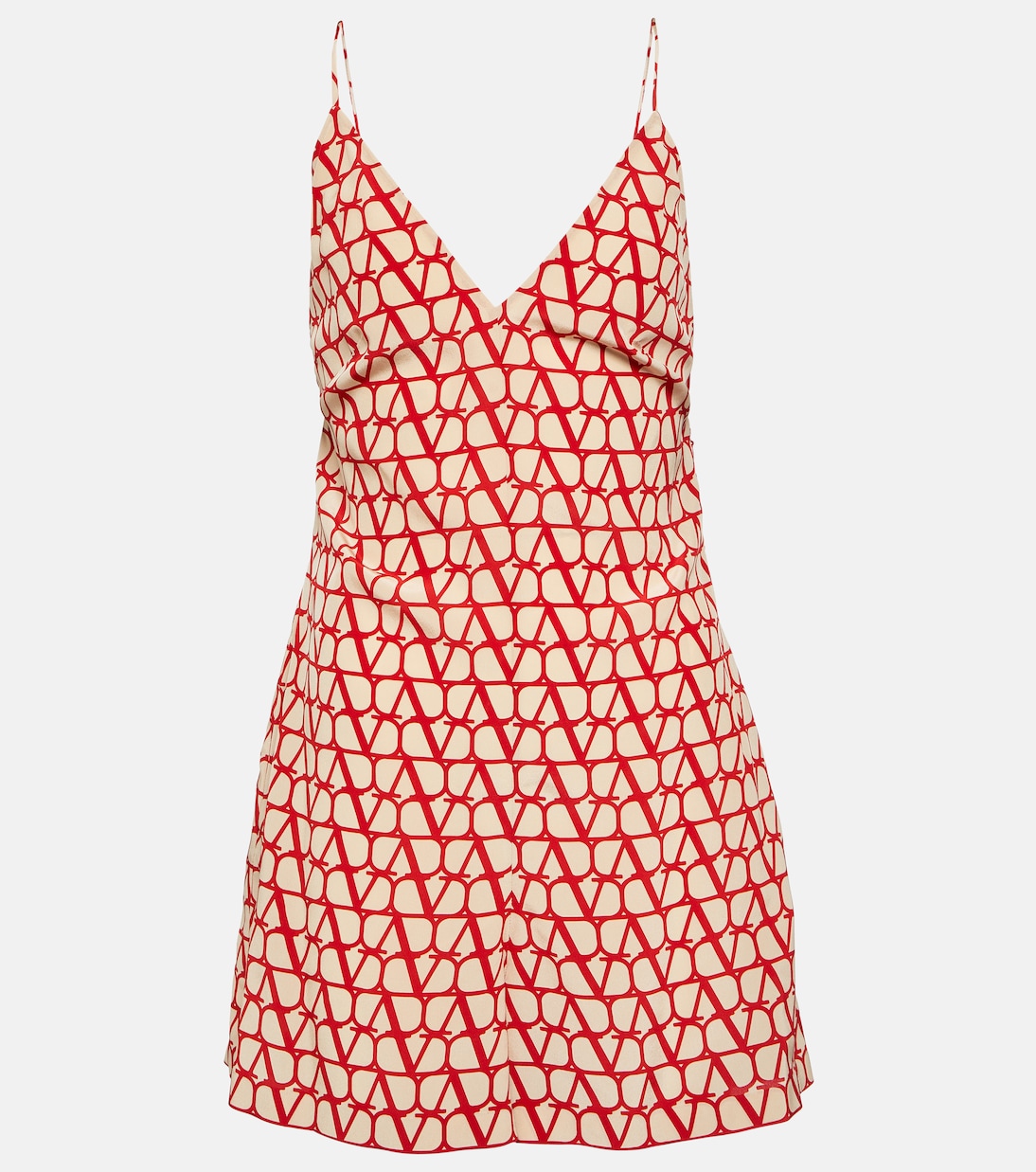 Playsuit Toile Iconographe aus Seide | Valentino