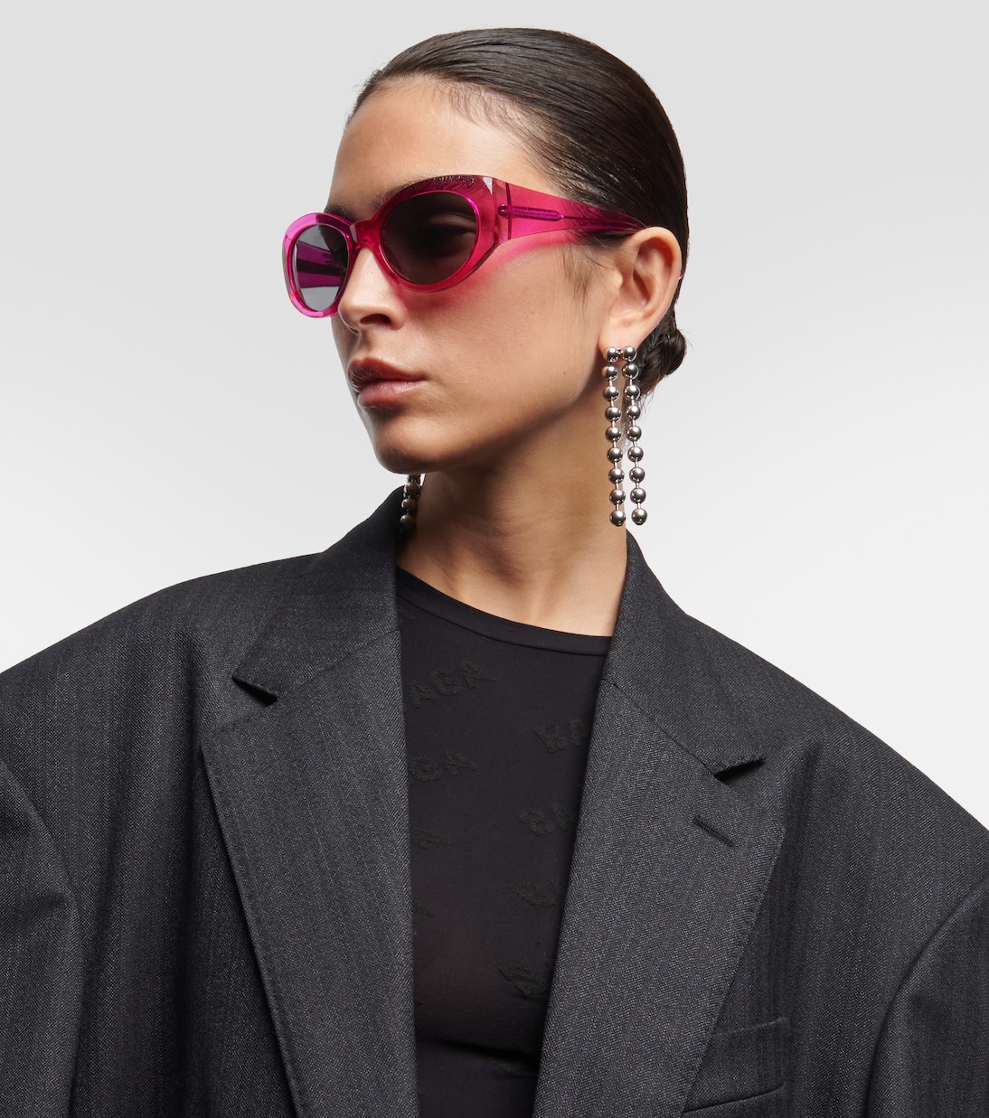 Gafas de sol redondas Everyday con logo | Balenciaga