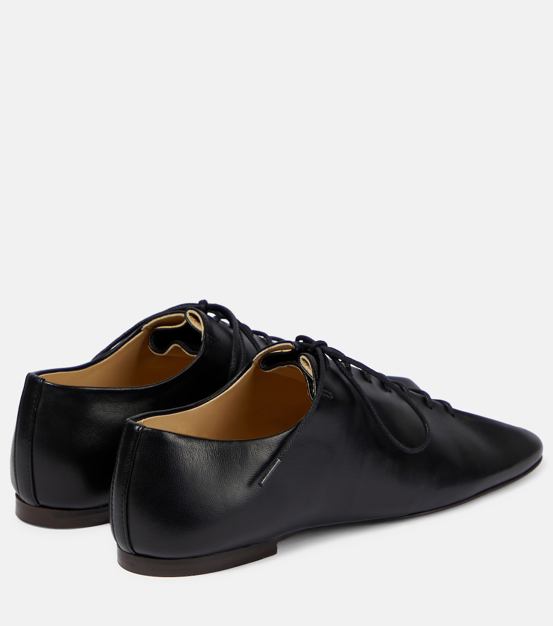Stringate Souris in pelle | Lemaire