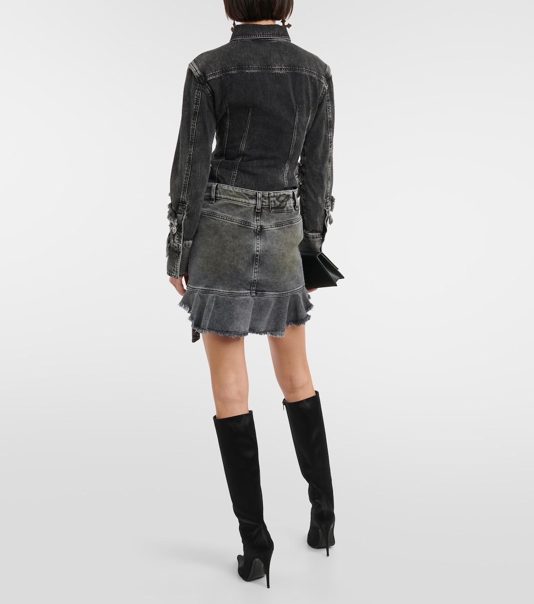Minifalda en denim | Blumarine