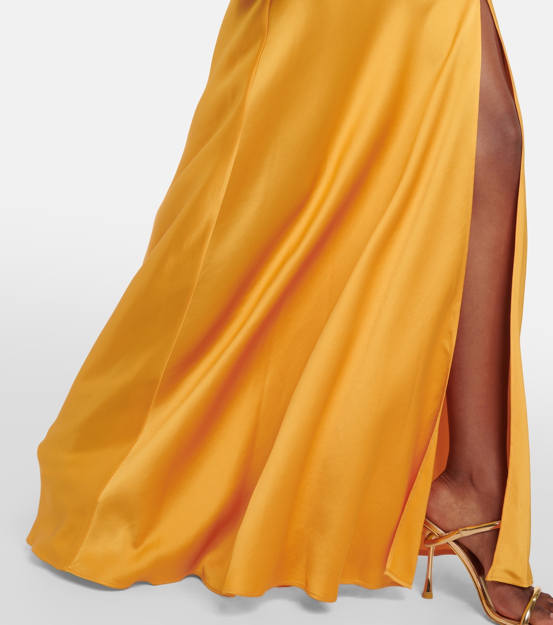 Robe longue Finley en satin | Simkhai