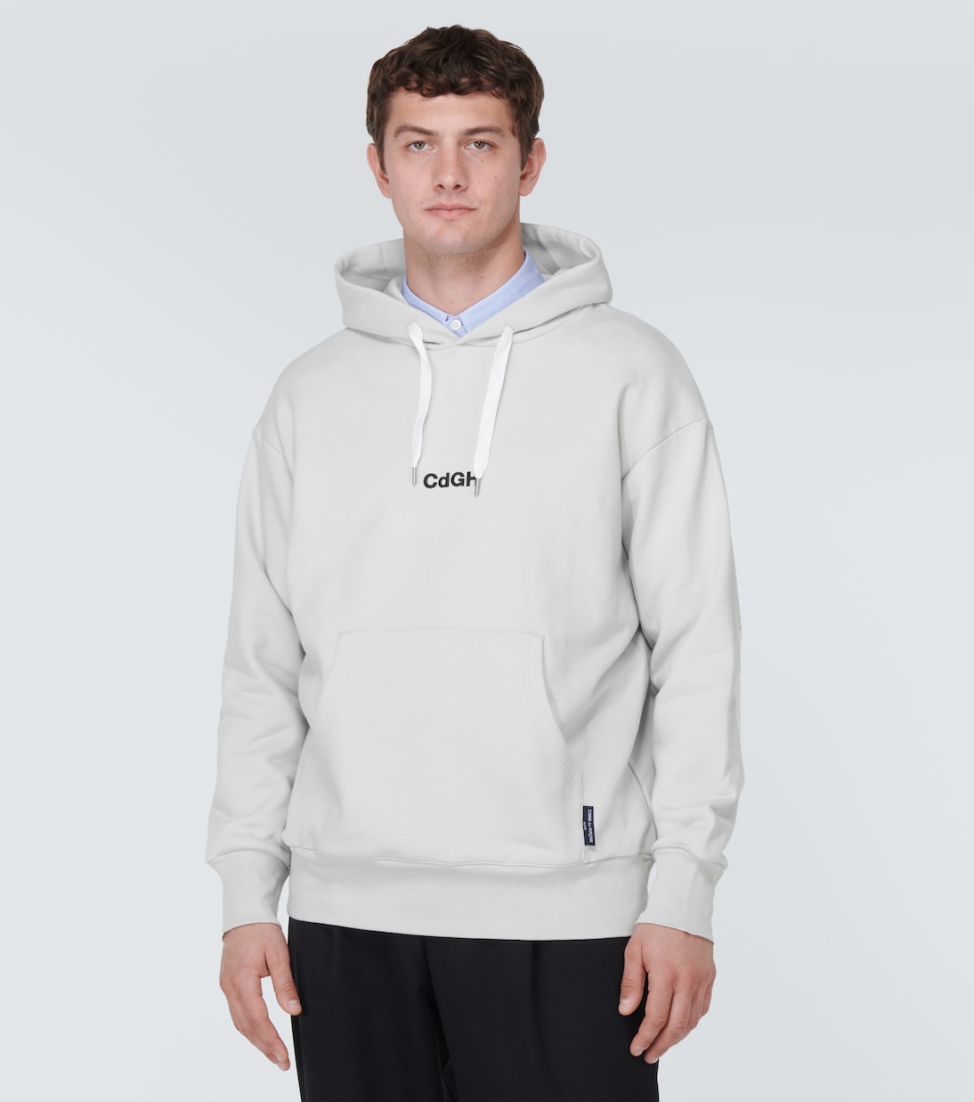 Felpa in jersey di cotone con cappuccio | Comme des Garçons Homme