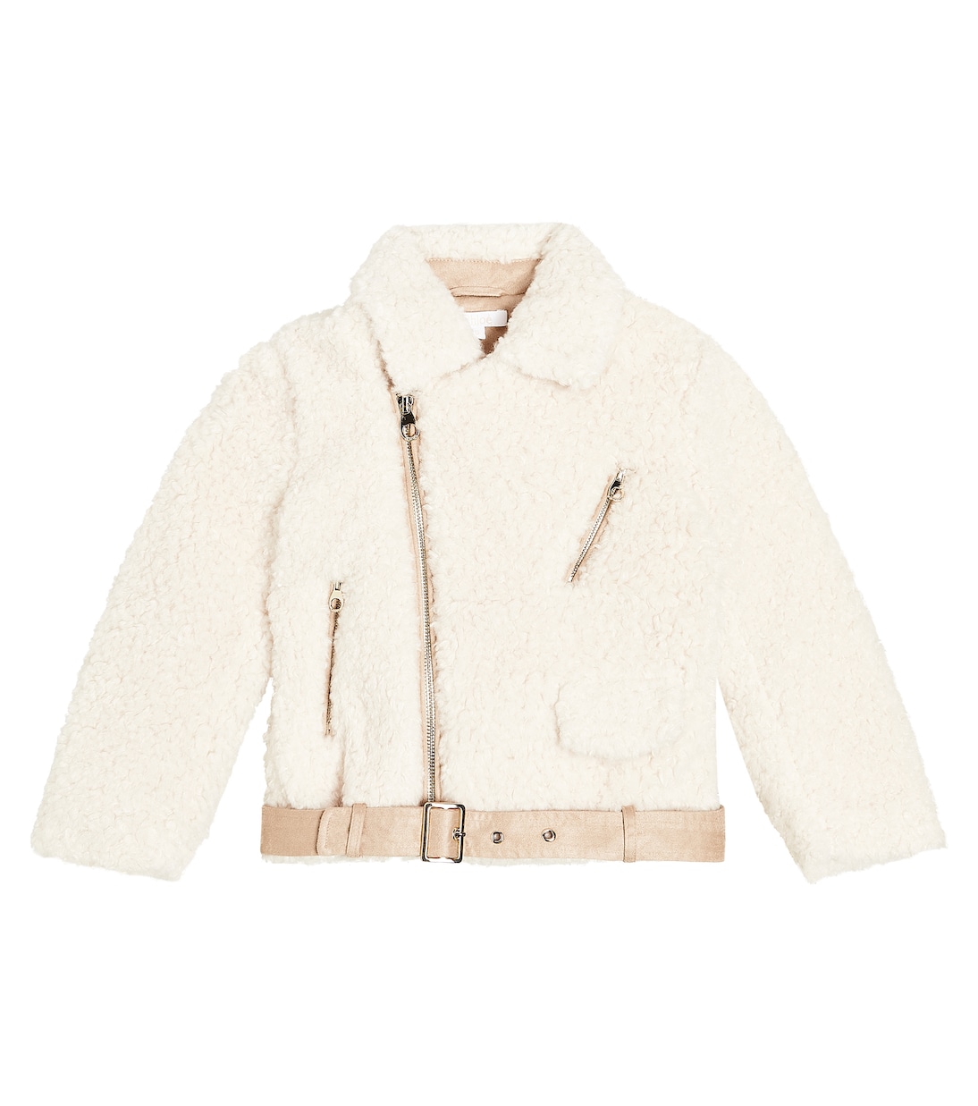 Giacca in shearling sintetico | Chloé Kids