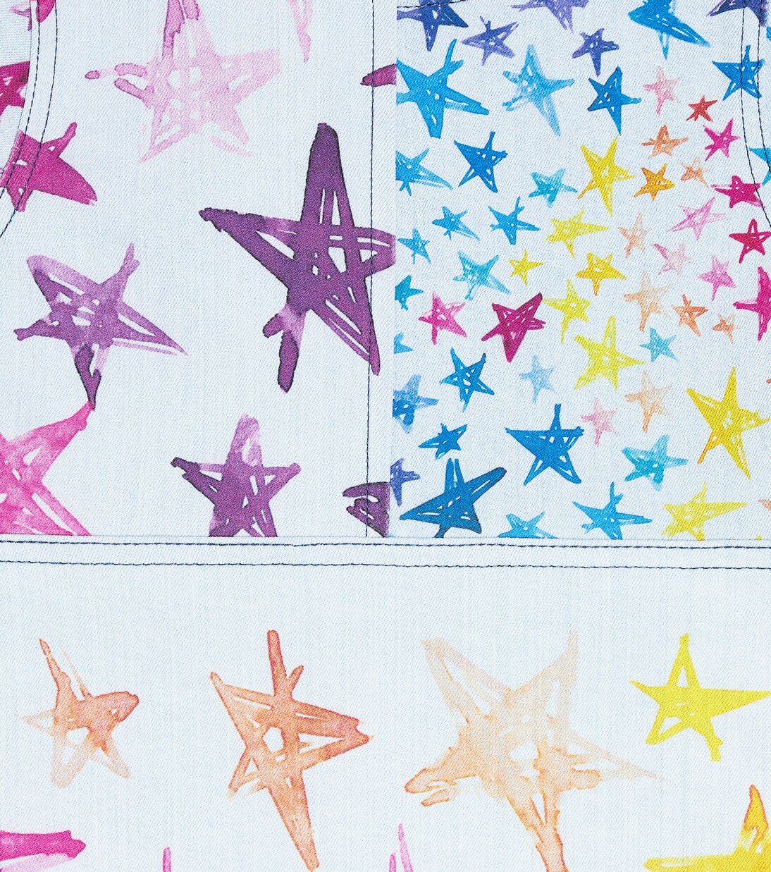 Robe imprimée en jean | Stella McCartney Kids