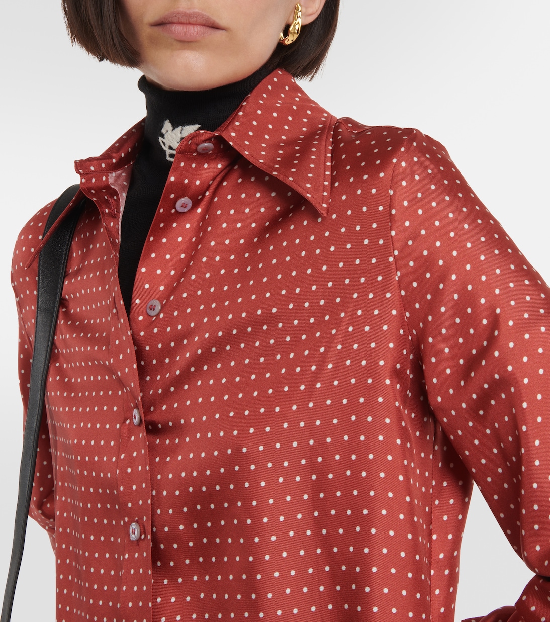 Camisa de seda con lunares | Etro
