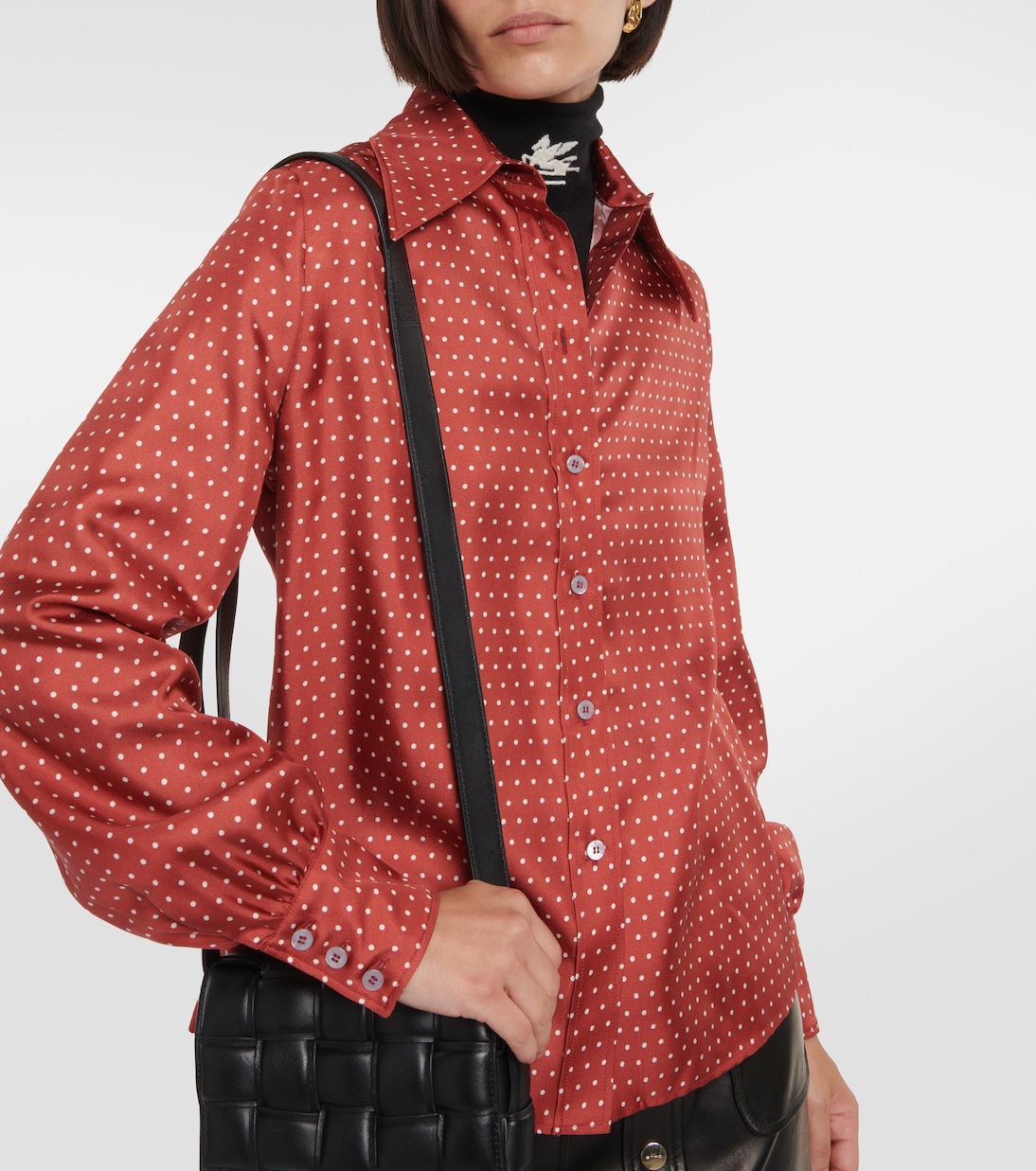 Camisa de seda con lunares | Etro
