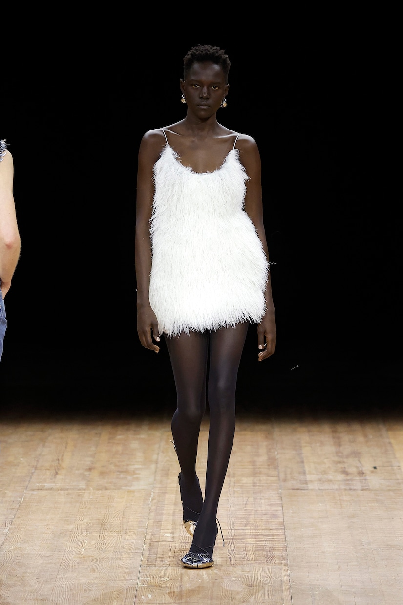 Miniabito con piume | Coperni