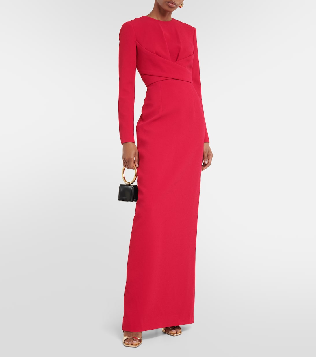 Robe longue Alyvia à ornements | Emilia Wickstead