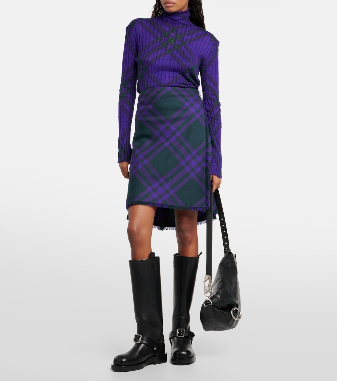 Sac Alec Medium en cuir | Burberry