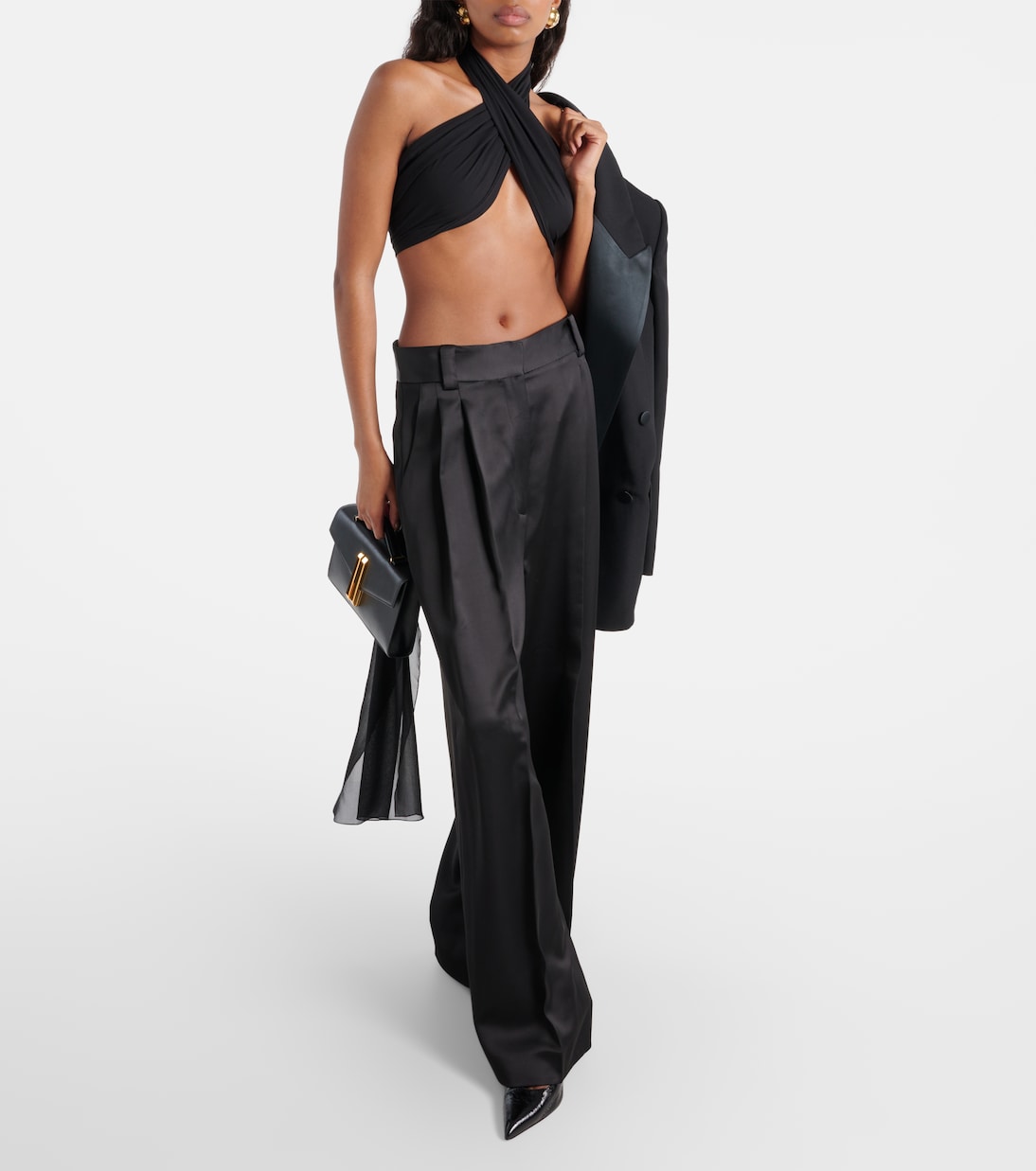 Bralette aus Seide | Ami Paris