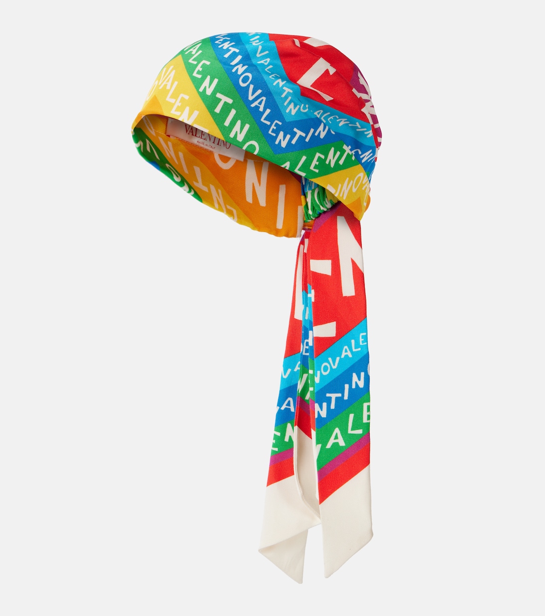 Foulard Valentino Chevron 24 in seta e cotone | Valentino