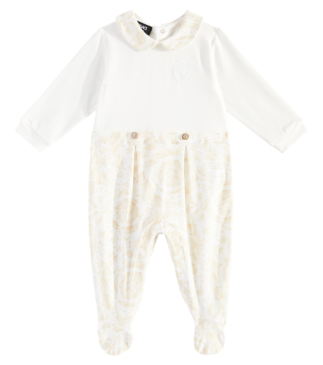 Bebé - body Barocco de jersey de algodón | Versace Kids