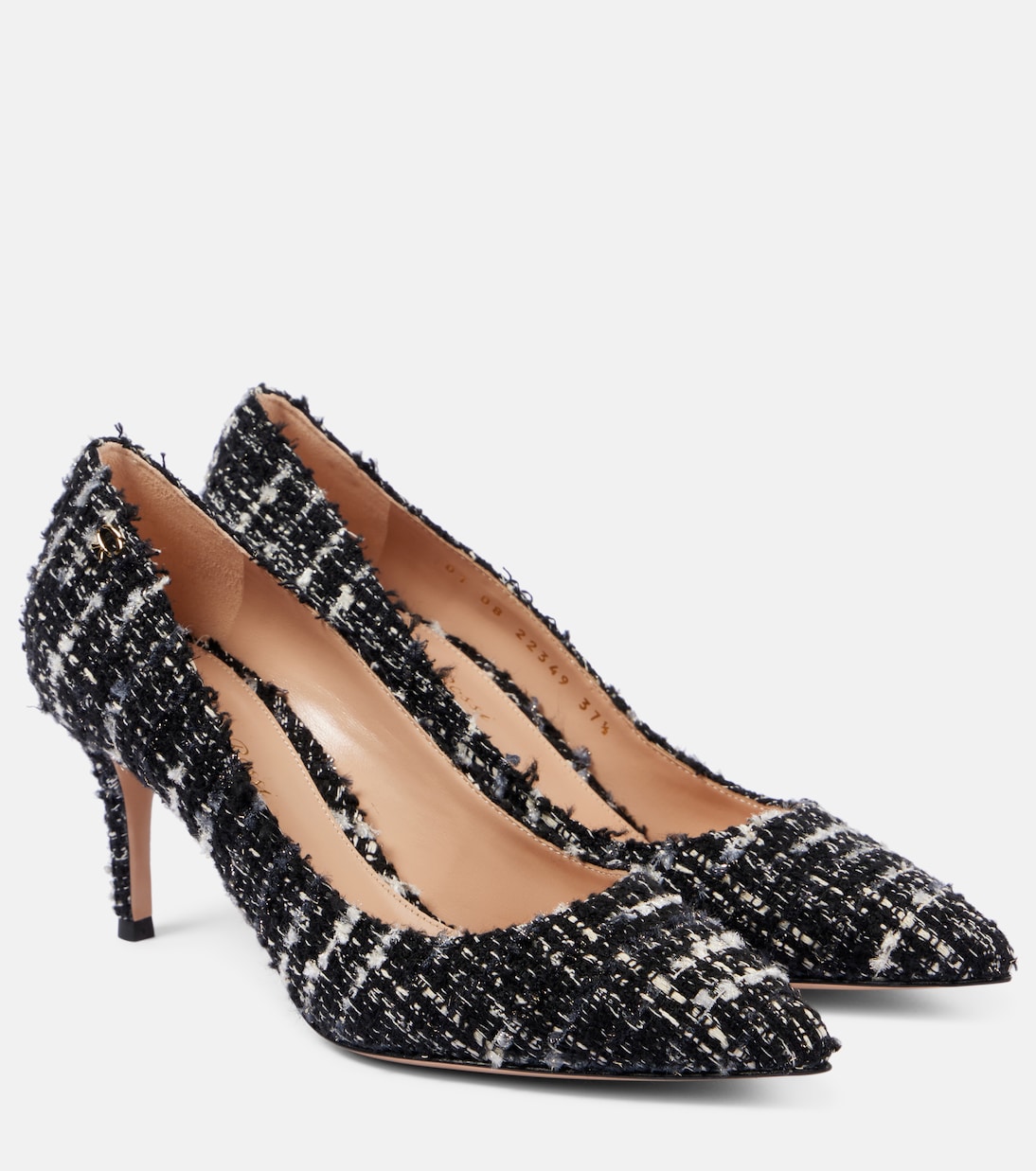 Escarpins 70 en tweed | Gianvito Rossi