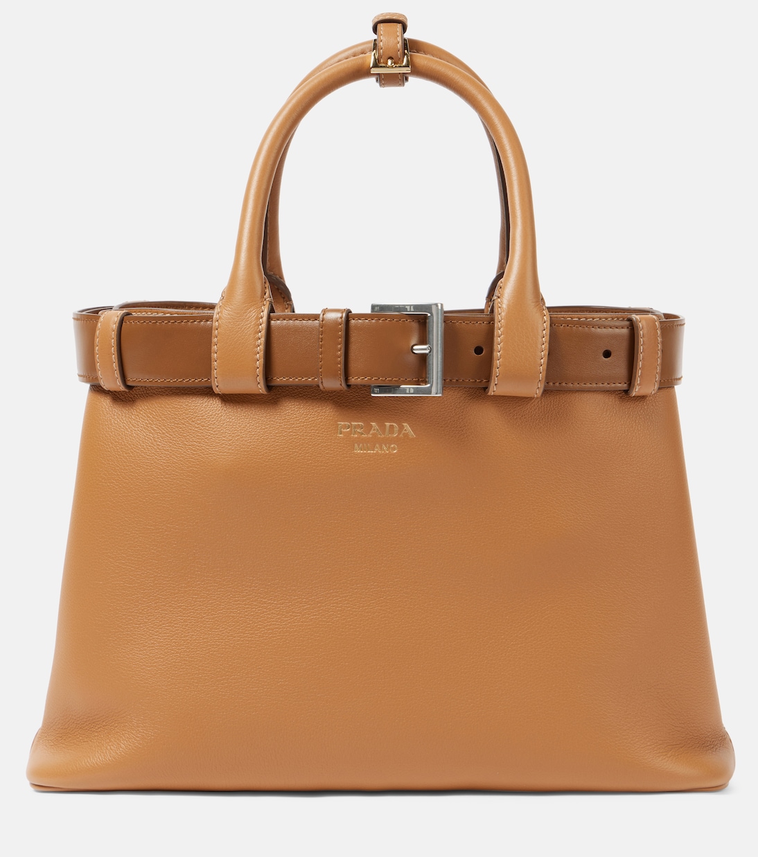 Sac Prada Buckle Medium en cuir | Prada