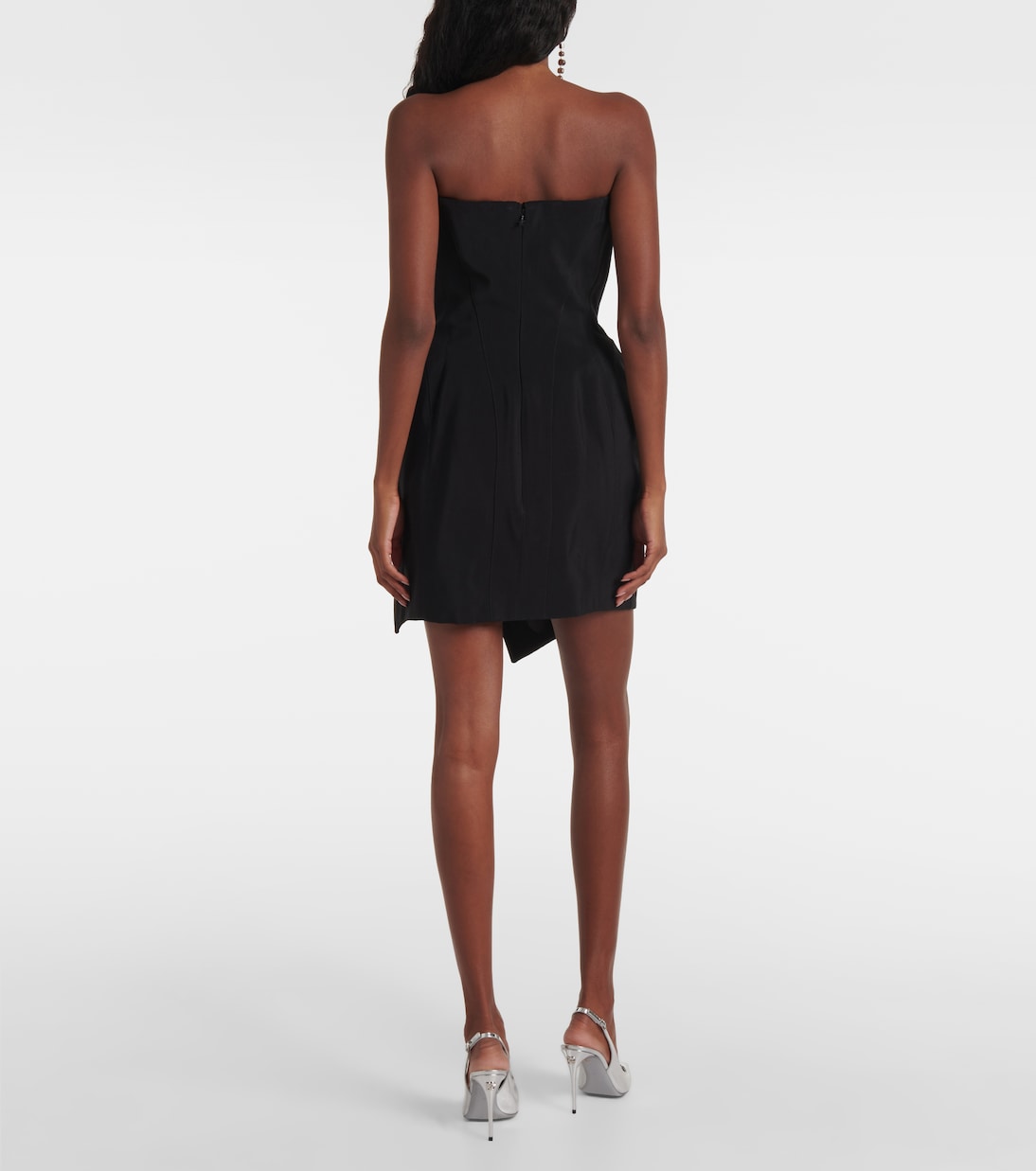 Abito bustier corto in crêpe | Mugler