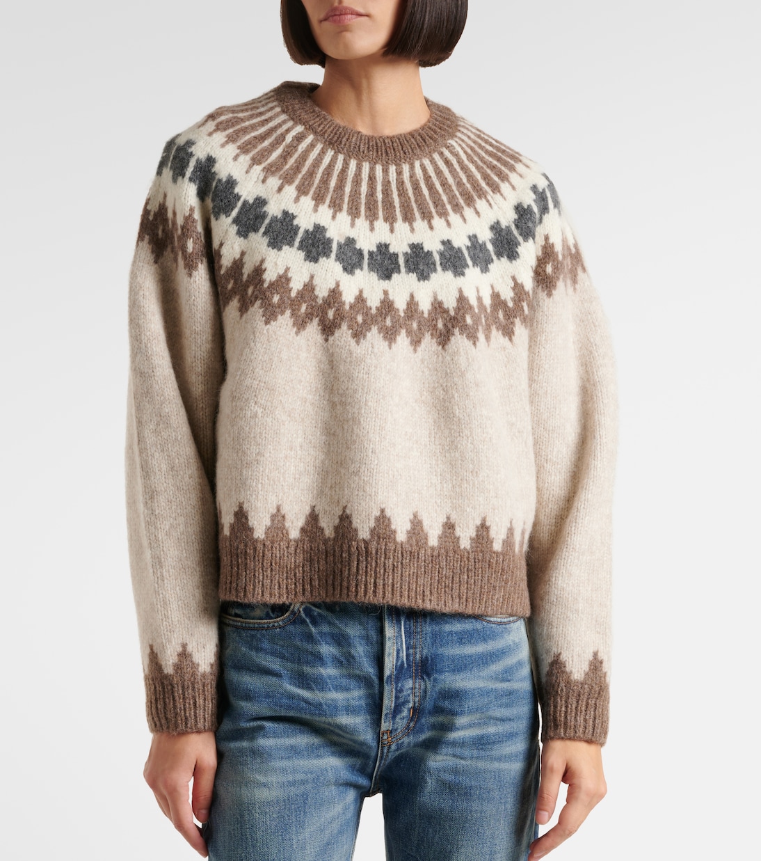 Pull Alena en alpaga mélangé | Nili Lotan