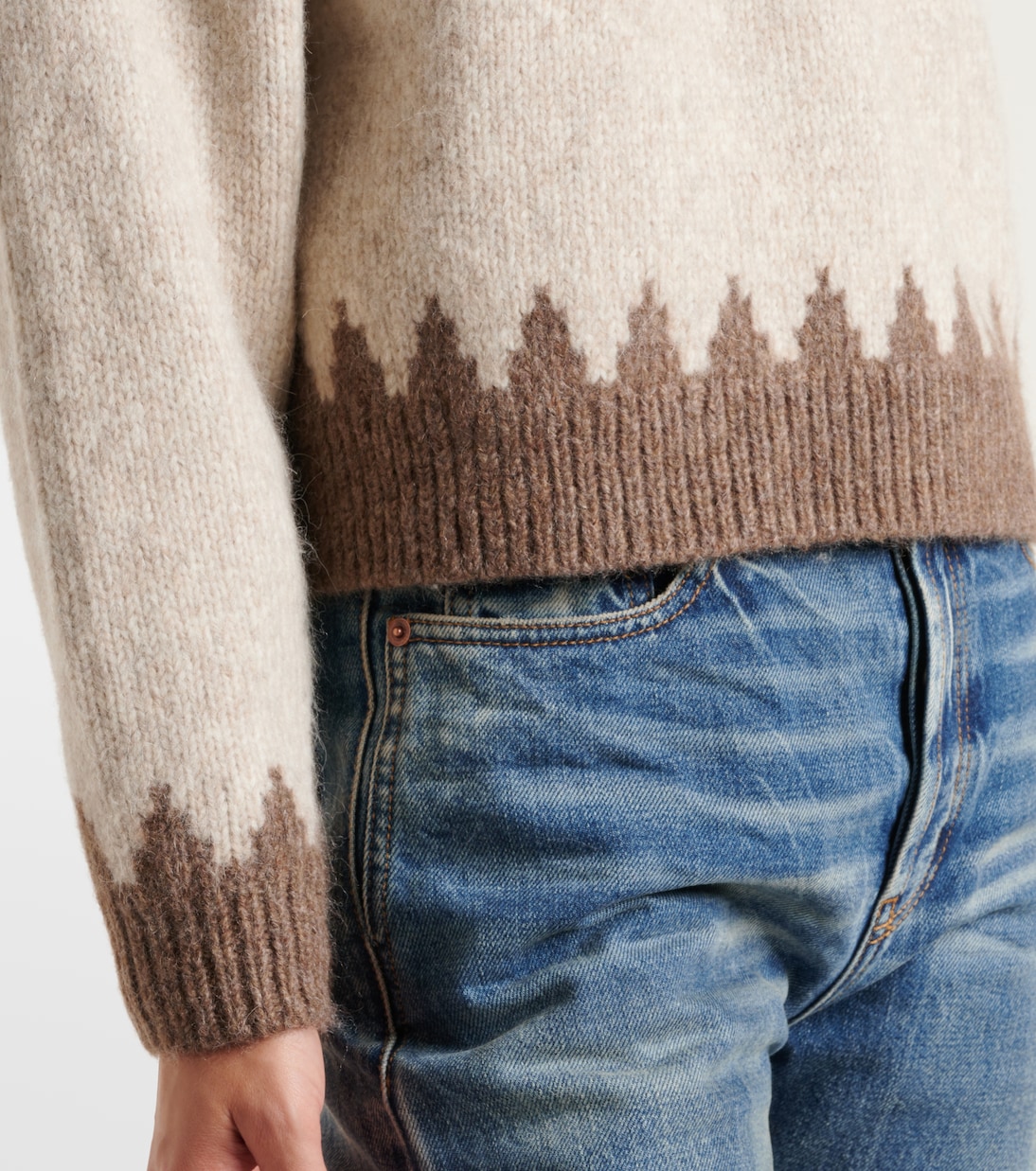 Pull Alena en alpaga mélangé | Nili Lotan