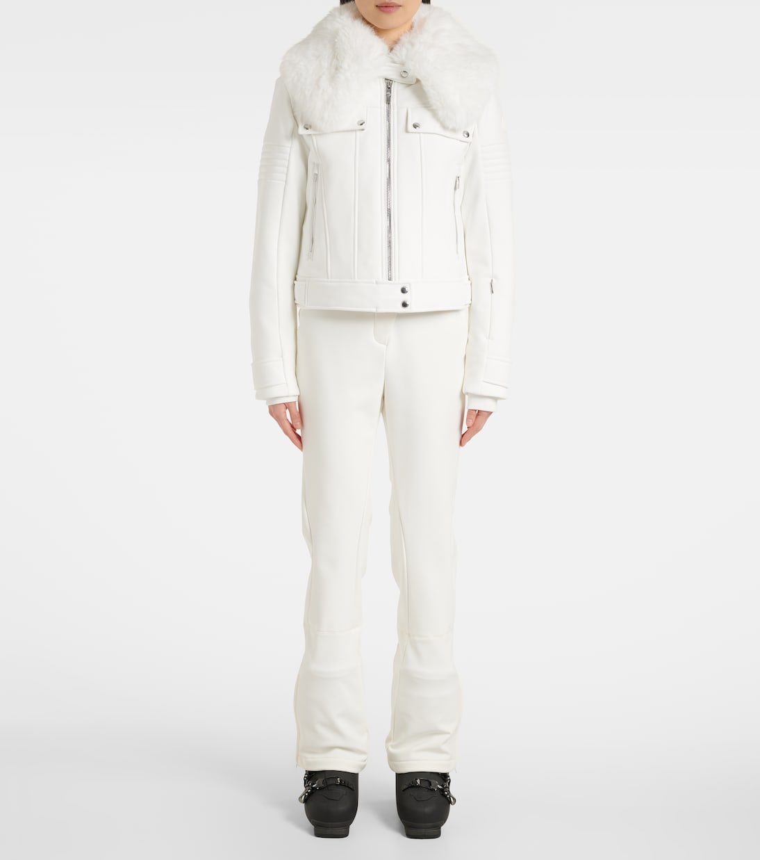 Skijacke Maeli mit Faux Fur | Fusalp