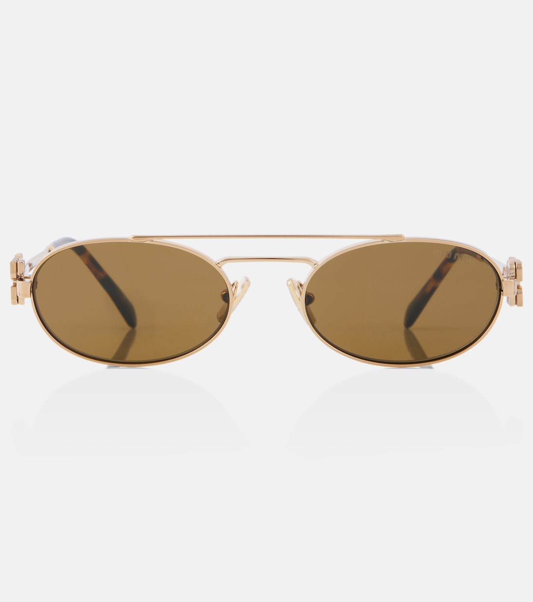 Ovale Sonnenbrille | Miu Miu
