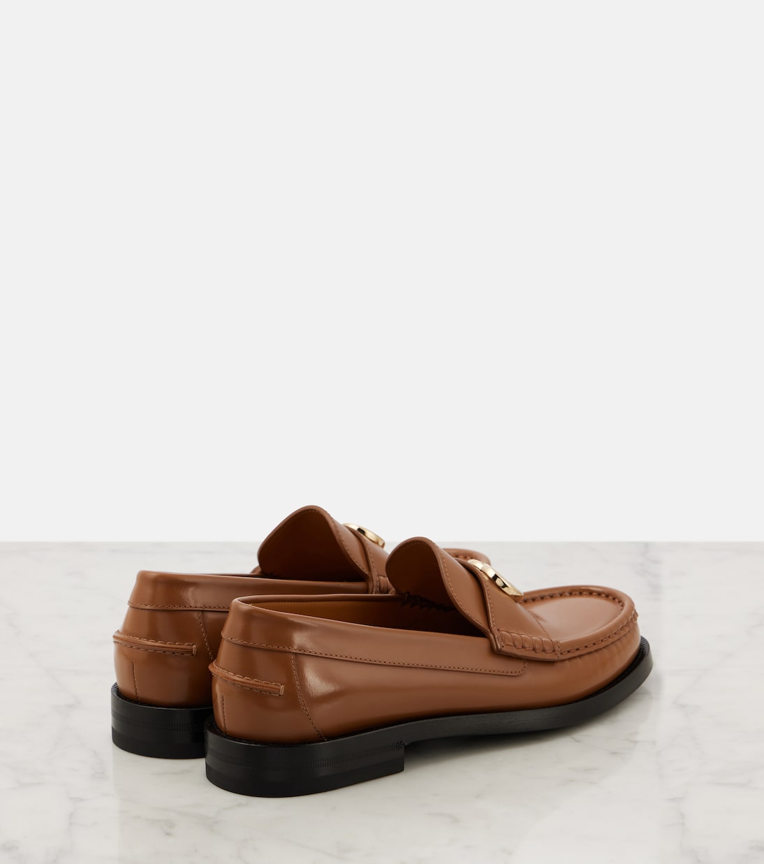 Loafers Double G aus Leder | Gucci