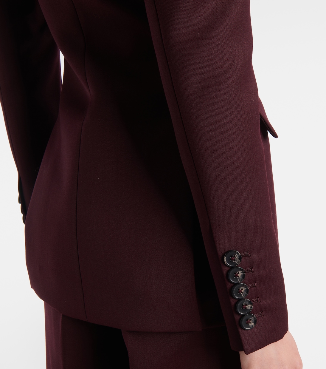 Blazer de botonadura simple | Alex Perry
